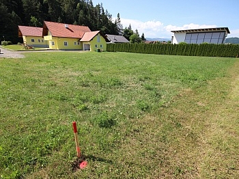 Bebauungsverpflichtung Wasseranschluss aufgeschlossen - Traumhafter Baugrund in Eberndorf - Humtschach