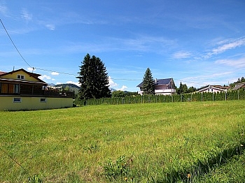 Wasseranschluss aufgeschlossen Baugrundstück - Sonniger Baugrund in Emmersdorf/Rosegg