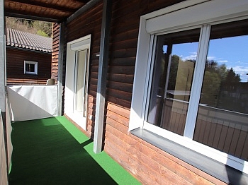 Schlafzimmer Dachgeschoss Kellerabteil - Schöne 62m² - 2 Zi Wohnung mit 2 Balkone und Carport in Tessendorf am Waldrand