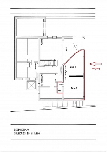 Bindung Vorlage Berger - Geschäftslokal/Büro ca. 40m² in Velden - Seecorso