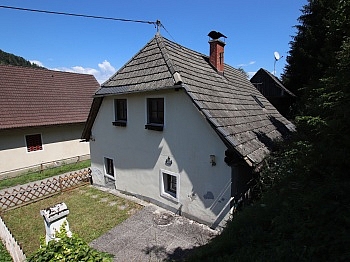 ruhige Küche Waschmaschinenplatz - Älteres Bauernhaus als Ferienhaus mit Nebengebäude - Sittersdorf 