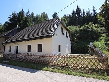 Dusche Bauernhaus Vorraum - Älteres Bauernhaus als Ferienhaus mit Nebengebäude - Sittersdorf 
