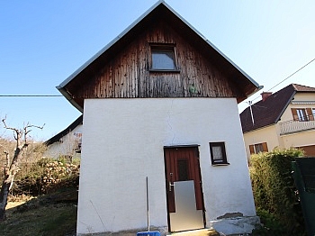 Direktkontakte Nebengebäude vollmöbliert - Älteres kleines 55m² Wohnhaus mit schönen 419m² Grundstück in Waidmannsdorf 
