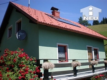 neue Holzisolierglasfenster Warmwasseraufbereitung - Ferienhaus in Diex - Seehöhe 1200m