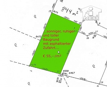 asphaltierter Wohngegend Baugrund - Toller Baugrund in Karnburg-Maria Saal