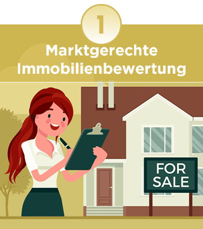 Immobilie verkaufen - Marktgerechte Immobilienbewertung